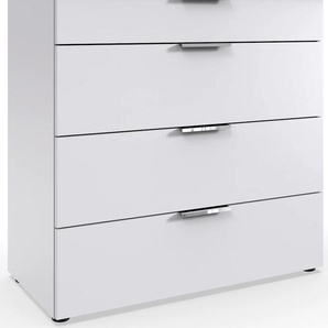 Schubkastenkommode WIMEX Level by fresh to go Sideboards Gr. B/H/T: 81cm x 84cm x 41cm, 4 St., weiß 4 Schubladen mit soft-close Funktion, 81cm breit, 84cm hoch