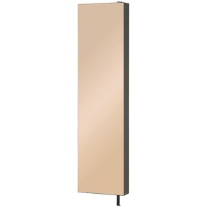 Schuh- und Mehrzweckschrank - schwarz - Materialmix - 47 cm - 187,5 cm - 19 cm | Möbel Kraft