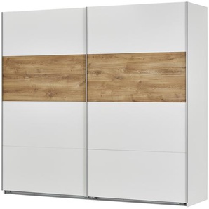 Schwebetürenschrank, 2-türig Conventry - weiß - Materialmix - 270 cm - 210 cm - 65 cm | Möbel Kraft