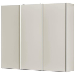 Schwebetürenschrank, 3-türig - creme - Materialmix - 249 cm - 222 cm - 68 cm | Möbel Kraft