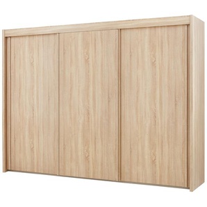 Schwebetürenschrank 3-türig Imperial | holzfarben | 250 cm | 223 cm | 65 cm |