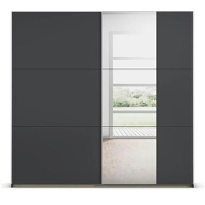 Schwebetürenschrank  Acton ¦ grau ¦ Maße (cm): B: 218 H: 210