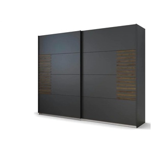 Schwebetürenschrank Barea | schwarz | 271 cm | 210 cm |