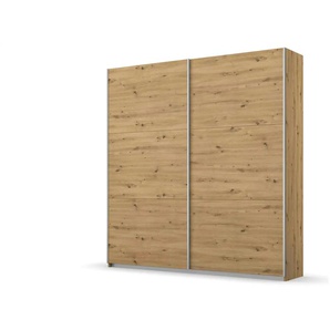 Schwebetürenschrank | holzfarben | 175 cm | 210 cm |