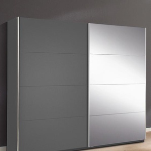 Schwebetürenschrank RAUCH Moita Schränke Gr. B: 226 cm, grau (graumetallic)