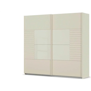 Schwebetürenschrank  Rowton ¦ beige ¦ Maße (cm): B: 226 H: 210 T: 62