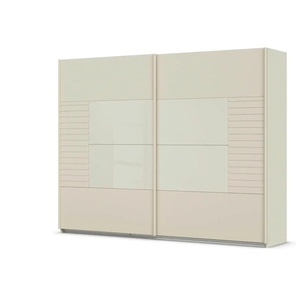 Schwebetürenschrank Rowton - beige - Materialmix - 271 cm - 210 cm - 62 cm | Möbel Kraft