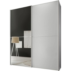 Schwebetürenschrank STAUD Sinfonie Plus, edles Design in hochwertiger Qualität, Made Germany Schränke Gr. B/H/T: 188cm x 222cm x 68cm, Classic, 2 St., weiß Mit vier verschiedenen Ausstattungsvarianten