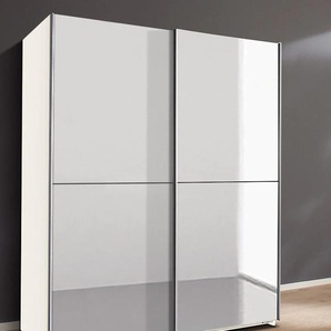 Schwebetürenschrank WIMEX Queen Schränke Gr. B/H/T: 180 cm x 198 cm x 65 cm, Vollspiegel, 2 St., weiß