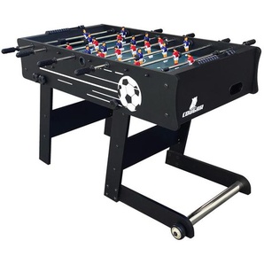 Xxxl Scorpion Cougar Scorpion Kick TS, Schwarz, Holz, 61x81x122 cm, Torzähler manuell, seitlicher Balleinwurf, Ballrücklauf an beiden Kopfenden, klappbar, Freizeit, Sport & Fitness, Spieltische