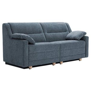 Sedda Schlafsofa, Blau, Textil, 2-Sitzer, 184x88x91 cm, Austria Gütezeichen, AZO-frei, Typenauswahl, Fußauswahl, Stoffauswahl, Liegefunktion, Sitzqualitäten, Schlafen auf Sitzhöhe, Hocker erhältlich, Rückenfutter, Kinder- & Jugendzimmer, Jugendmöbel,