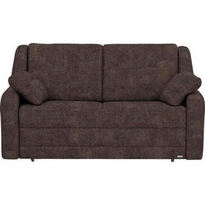 Sedda Schlafsofa, Braun, Textil, Uni, 158x88x91 cm, Made in Austria, Typenauswahl, Lederauswahl, Stoffauswahl, Sitzqualitäten, Hocker erhältlich, Rückenfutter, Kinder- & Jugendzimmer, Jugendmöbel, Jugendsofas