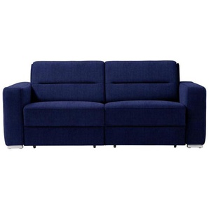 Sedda Schlafsofa, Dunkelblau, Textil, Uni, 2-Sitzer, 202x86x92 cm, Austria Gütezeichen, AZO-frei, Made in Austria, Stoffauswahl, Schlafen auf Sitzhöhe, einzeln ausziehbar, Kinder- & Jugendzimmer, Jugendmöbel, Jugendsofas