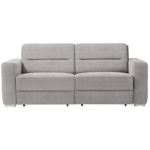 Sedda Schlafsofa, Hellgrau, Textil, Uni, 2-Sitzer, 202x86x92 cm, Austria Gütezeichen, AZO-frei, Made in Austria, Stoffauswahl, Schlafen auf Sitzhöhe, einzeln ausziehbar, Kinder- & Jugendzimmer, Jugendmöbel, Jugendsofas