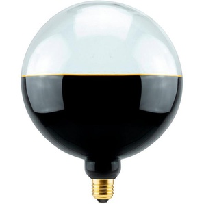 SEGULA LED-Leuchtmittel LED Illusion Globe 188 2tones black clear, E27, 1 St., Extra-Warmweiß, 2-farbiges Glas