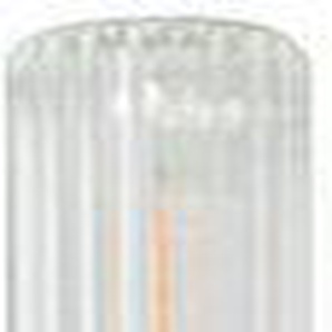 SEGULA LED-Leuchtmittel LED Long Tube 500 klar geriffelt, E27, 1 St., Warmweiß, LED Long Tube 500 klar geriffelt, E27, 6,2W, CRI 90, dimmbar