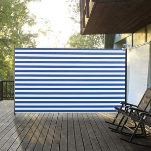 Seitenmarkise Ausziehbar, 300 x 160cm Sichtschutzwand mit UV-Schutz