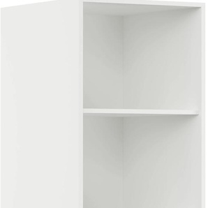 Seitenschrank IMPULS KÜCHEN Valencia, Breite/Höhe: 50/190,7 cm Schränke Gr. B/H/T: 50 cm x 190,7 cm x 57,6 cm, links, 1 St., weiß Seitenschränke vormontiert, mit Drehtür, verstellbaren Fachböden