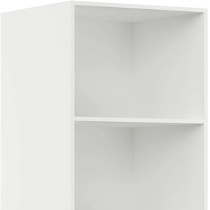 Seitenschrank IMPULS KÜCHEN Valencia, Breite/Höhe: 60/205,1 cm, mit Soft-Close Schränke Gr. B/H/T: 60 cm x 205,1 cm x 57,6 cm, weiß Seitenschränke vormontiert, mit Schubkasten, Auszug, verstellbaren Fachböden