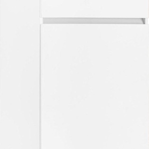 Seitenschrank OPTIFIT Roth Schränke Gr. B/H/T: 60 cm x 206,8 cm x 57,1 cm, 2 St., Komplettausführung, weiß (weiß, weiß) Seitenschränke Breite 60 cm