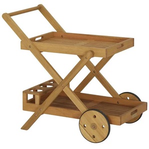 Servierwagen Holstein - holzfarben - Materialmix - 49 cm - 75 cm - 82 cm | Möbel Kraft