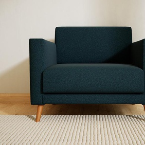 Sessel Jeansblau - Eleganter Sessel: Hochwertige Qualität, einzigartiges Design - 104 x 81 x 98 cm, Individuell konfigurierbar