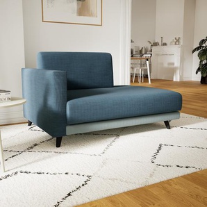 Sessel Jeansblau - Eleganter Sessel: Hochwertige Qualität, einzigartiges Design - 133 x 75 x 98 cm, Individuell konfigurierbar