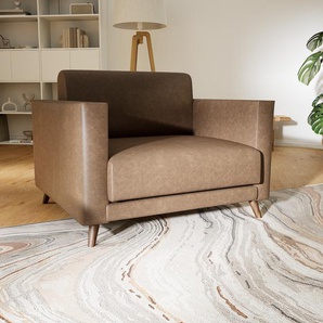 Sessel Kaffeebraun - Eleganter Sessel: Hochwertige Qualität, einzigartiges Design - 105 x 75 x 98 cm, Individuell konfigurierbar