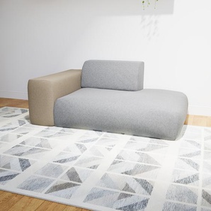 Sessel Kiesgrau - Eleganter Sessel: Hochwertige Qualität, einzigartiges Design - 168 x 72 x 107 cm, Individuell konfigurierbar