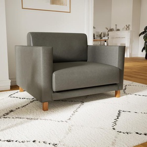 Sessel Schiefergrau - Eleganter Sessel: Hochwertige Qualität, einzigartiges Design - 104 x 75 x 98 cm, Individuell konfigurierbar