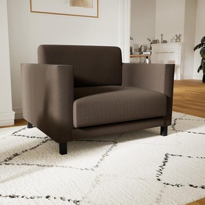 Sessel Schokoladen­braun - Eleganter Sessel: Hochwertige Qualität, einzigartiges Design - 104 x 75 x 98 cm, Individuell konfigurierbar