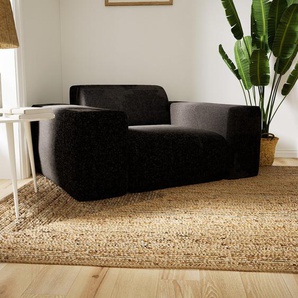Sessel Steingrau - Eleganter Sessel: Hochwertige Qualität, einzigartiges Design - 141 x 72 x 107 cm, Individuell konfigurierbar