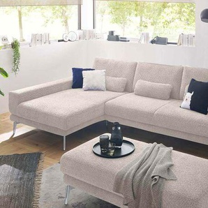 set one SO 3600 Ecksofa mit Hocker