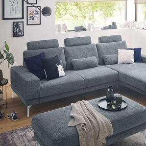 set one SO 3600 Ecksofa mit Hocker