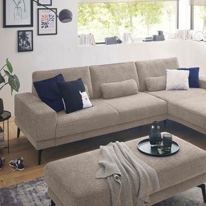 set one SO 3600 Ecksofa mit Hocker