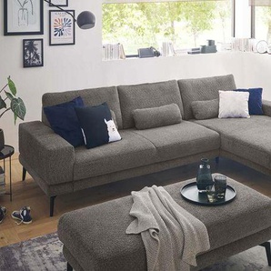 set one SO 3600 Ecksofa mit Hocker