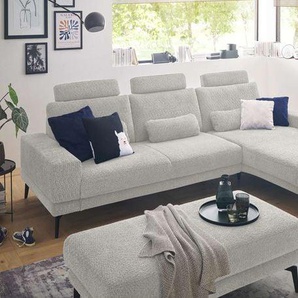 set one SO 3600 Ecksofa mit Hocker