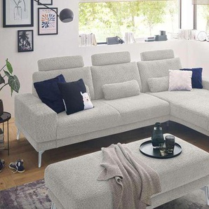 set one SO 3600 Ecksofa mit Hocker