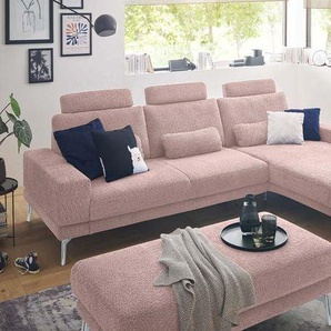 set one SO 3600 Ecksofa mit Hocker