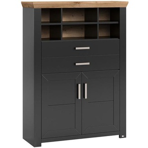 set one York Highboard 104,5x42,2x142,6cm