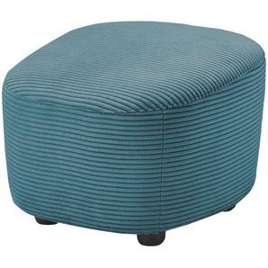 SetOne by Musterring Hocker, Blau, Textil, oval, 54x41x57 cm, Stoffauswahl, Wohnzimmer, Hocker, Sitzhocker