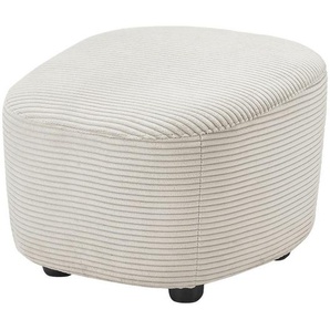 SetOne by Musterring Hocker, Creme, Textil, oval, 54x41x57 cm, Stoffauswahl, Wohnzimmer, Hocker, Sitzhocker