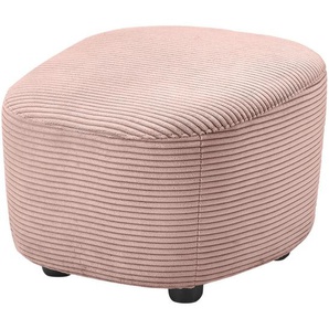 SetOne by Musterring Hocker, Rosa, Textil, oval, 54x41x57 cm, Stoffauswahl, Wohnzimmer, Hocker, Sitzhocker