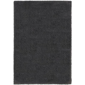 Xxxl Shaggy Flair Rugs, Grau, Dunkelgrau, Textil, Uni, rechteckig, 80x150 cm, Reach, AZO-frei, für Fußbodenheizung geeignet, in verschiedenen Größen erhältlich, schmutzabweisend, pflegeleicht, Teppiche & Böden, Teppiche, Hochflorteppiche & Shaggys