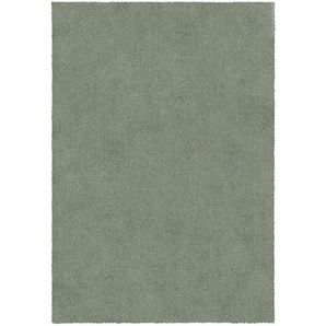 Xxxl Shaggy Flair Rugs, Hellgrün, Textil, Uni, rechteckig, 160x230 cm, Reach, AZO-frei, Global Recycled Standard (Grs), für Fußbodenheizung geeignet, in verschiedenen Größen erhältlich, waschbar, pflegeleicht, Teppiche & Böden, Teppiche, Hochflorteppiche