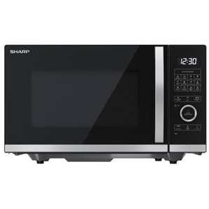 Sharp Quality series YC-QG234AE-B - microwave oven with grill - freestanding - black