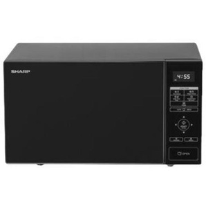 Sharp RBG232TB - microwave oven with grill - freestanding - blackmirror