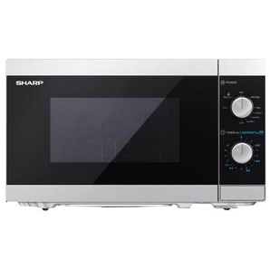 Sharp YC-MG01E-S - microwave oven with grill - freestanding - silverblack