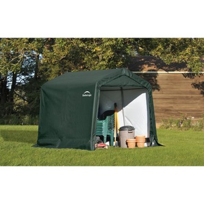 ShelterLogic Foliengerätehaus Shed-in-a-Box grün5,76 m² 240 x 240 x 240 cm