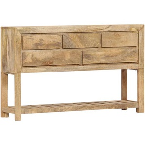 Sideboard 120x30x75 cm Massivholz Mango